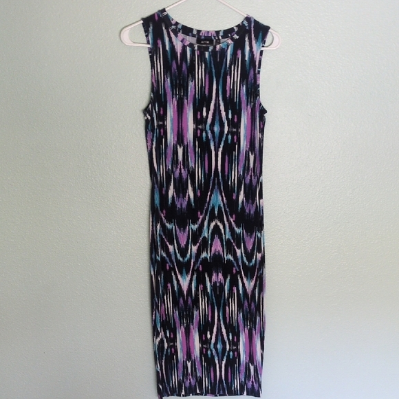 Apt 9 Multicolor Sleeveless Dress - Picture 4 of 5
